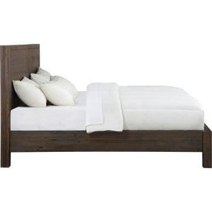 Savanna Solid Wood Platform Bed in Coffee Bean