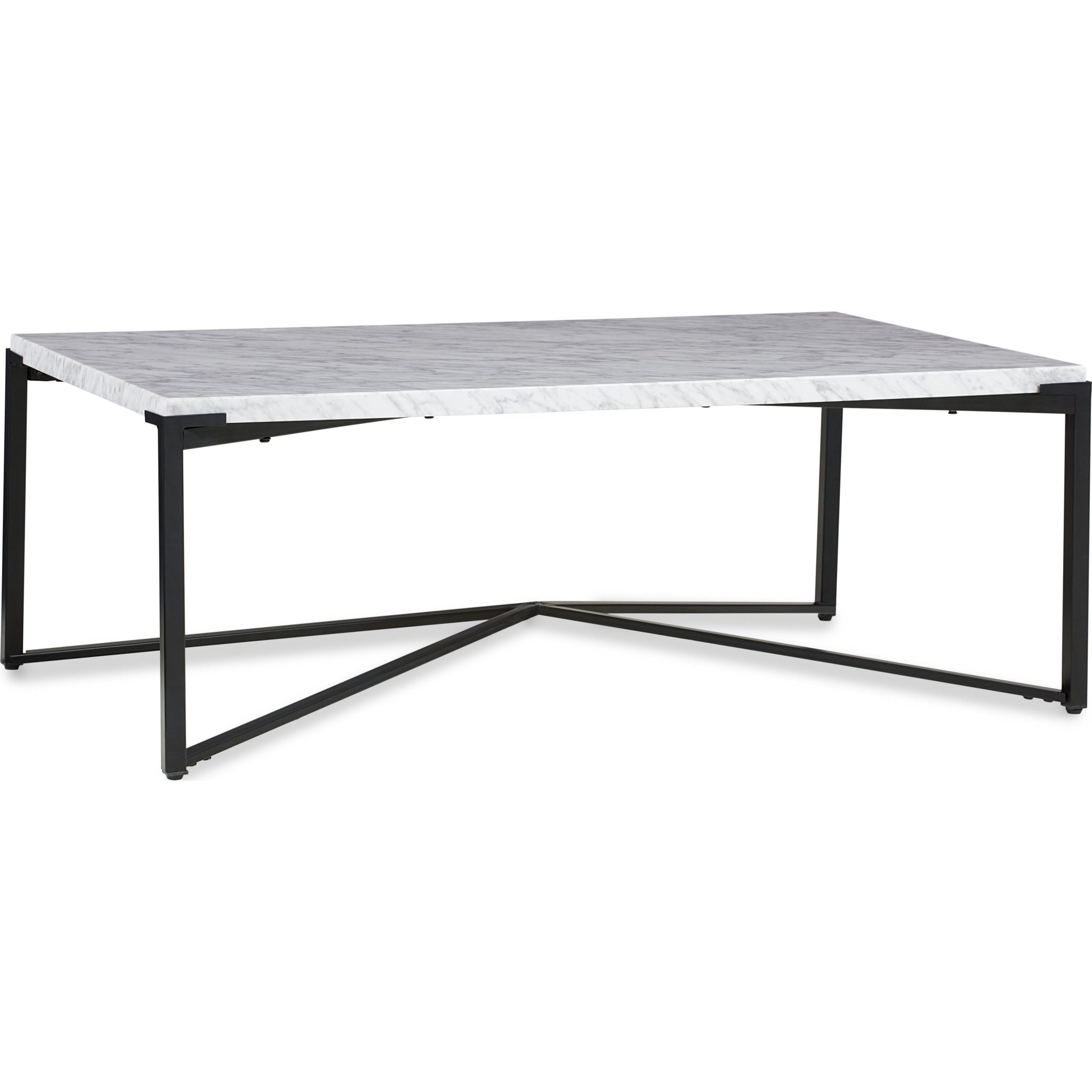 Saxon Coffee Table in Matte Black