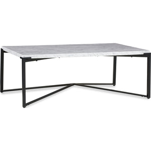 Saxon Coffee Table in Matte Black