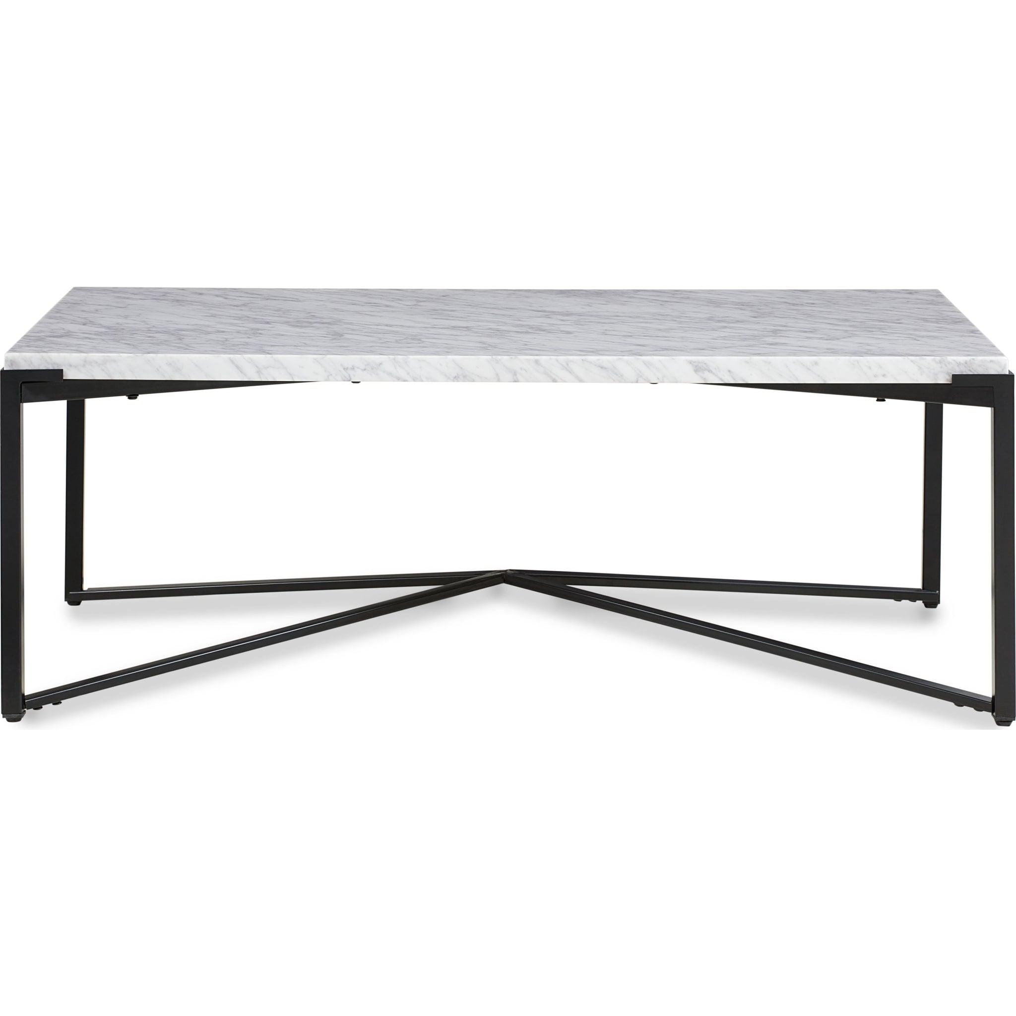 Saxon Coffee Table in Matte Black