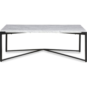 Saxon Coffee Table in Matte Black