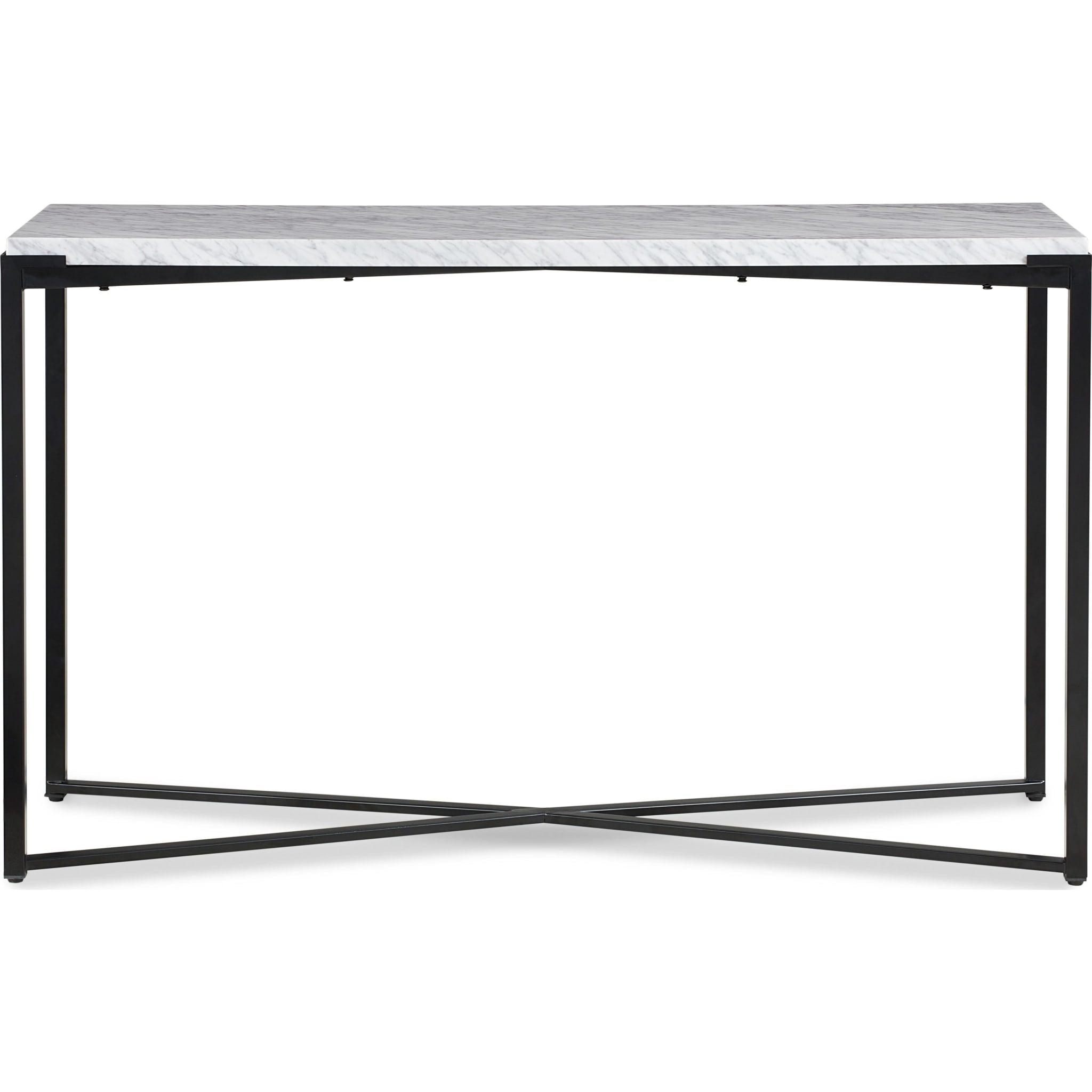 Saxon Console Table in Matte Black