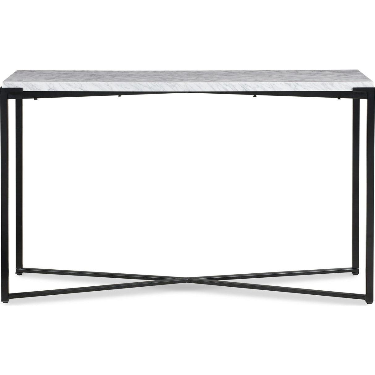 Saxon Console Table in Matte Black