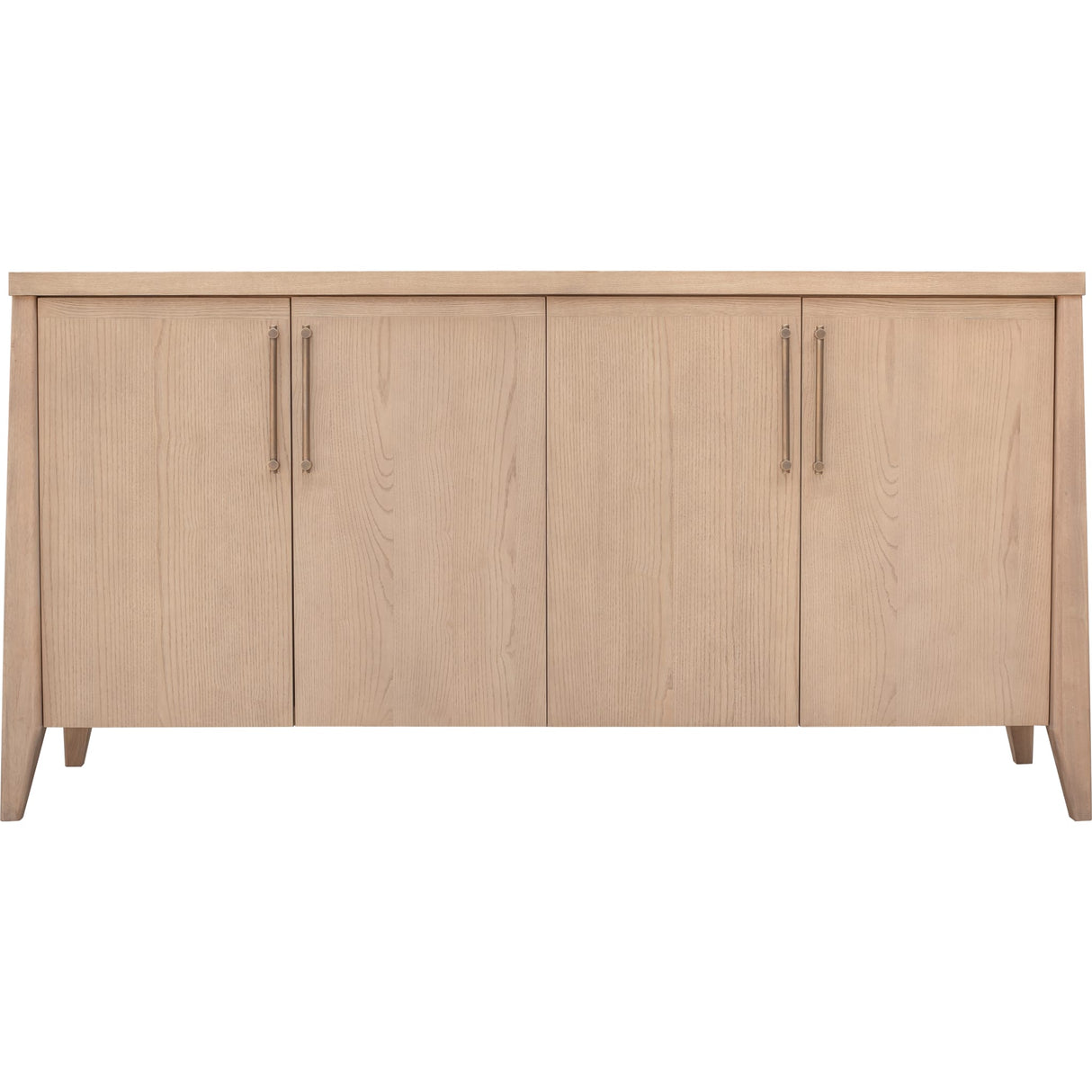 Sumire Four Door Ash Wood Sideboard in Ginger