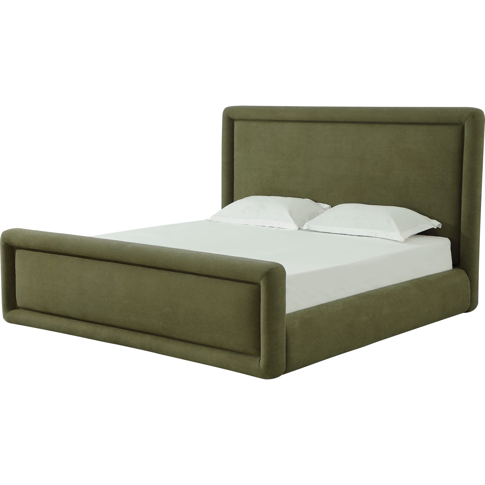 Summit Uph Bed - Moss