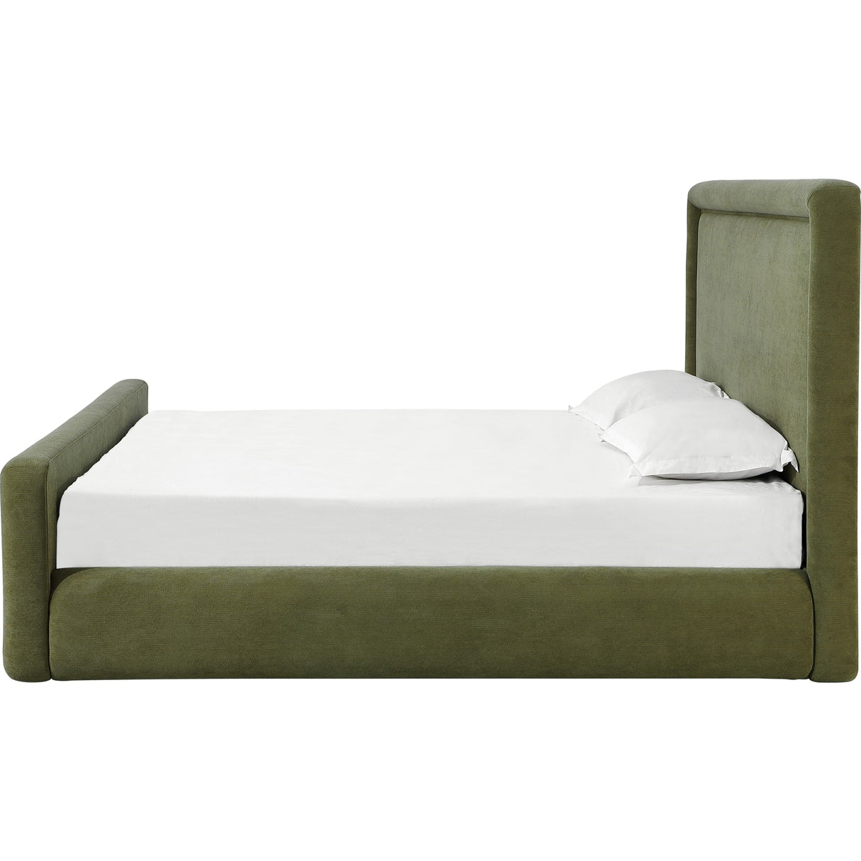 Summit Uph Bed - Moss