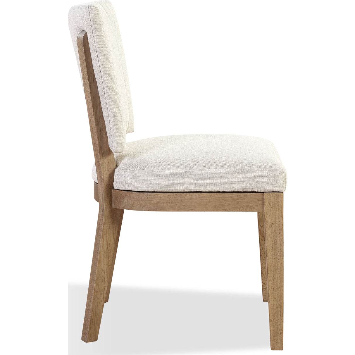 Sumner Channel Back Upholstered Dining Chair in Natural