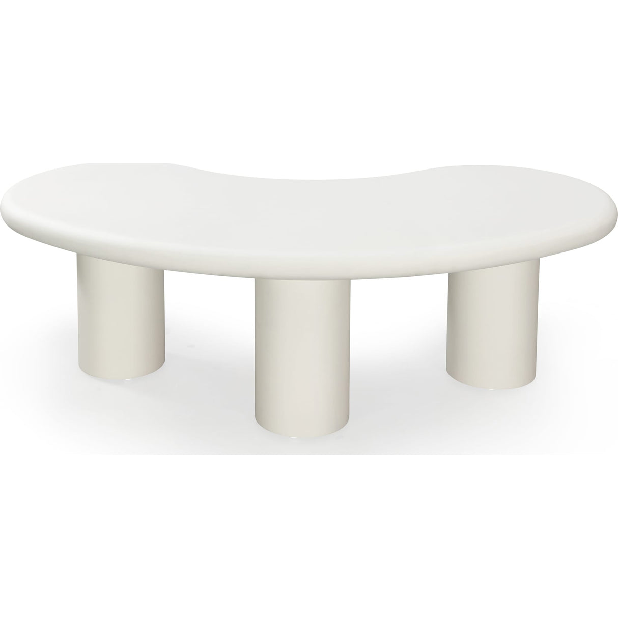 Sven Tall Wooden Coffee Table in Rice