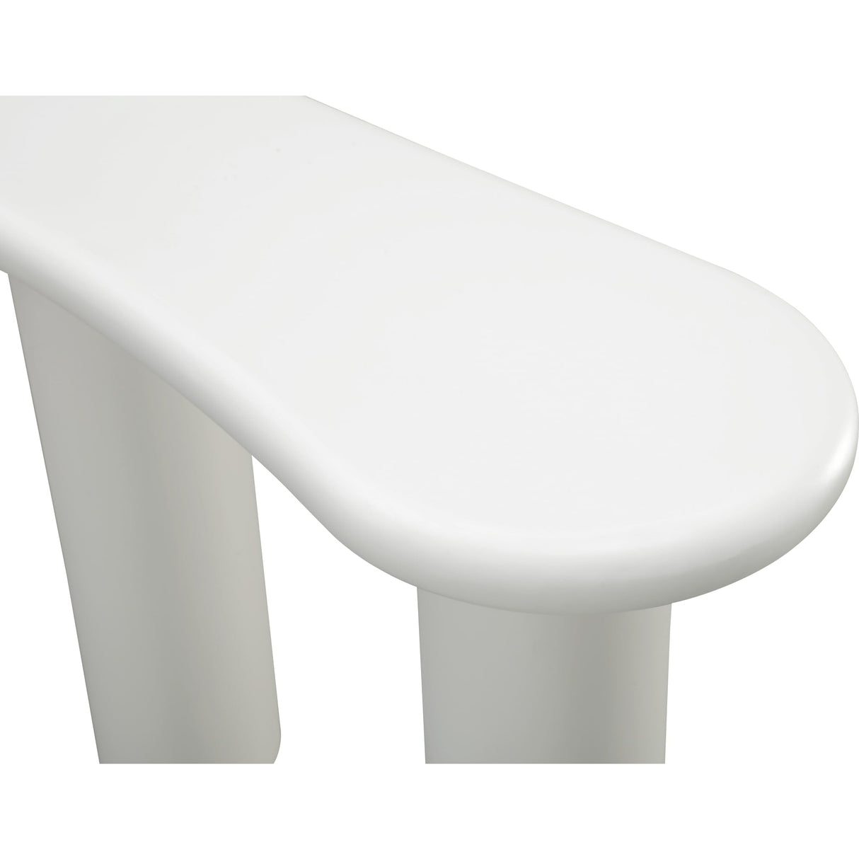 Sven Wooden Console Table in Rice