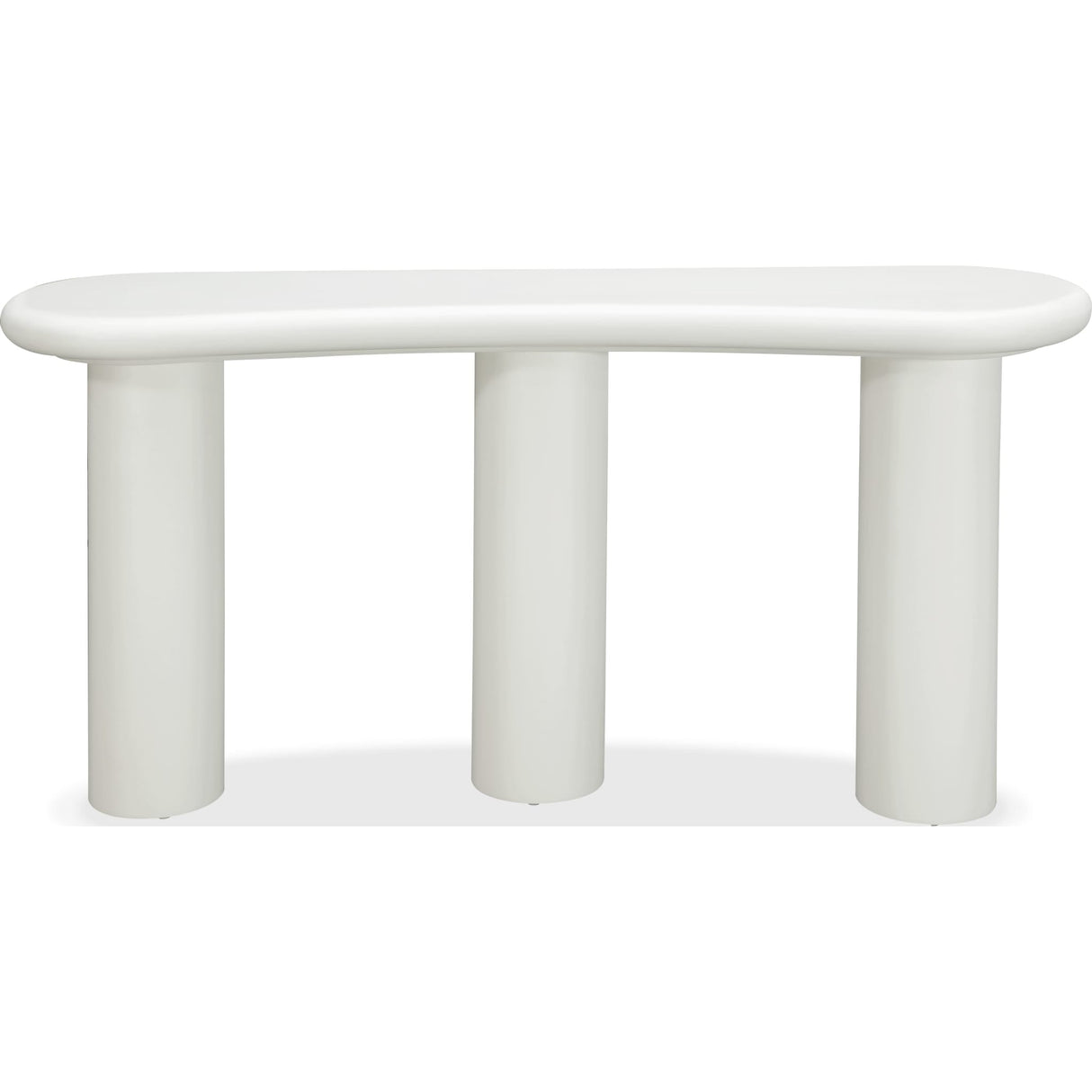 Sven Wooden Console Table in Rice