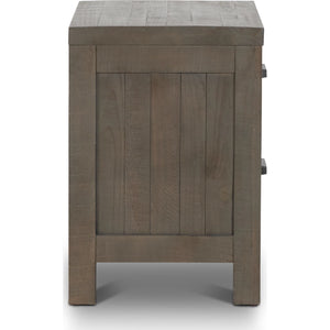 Taryn Nightstand in Rustic Grey
