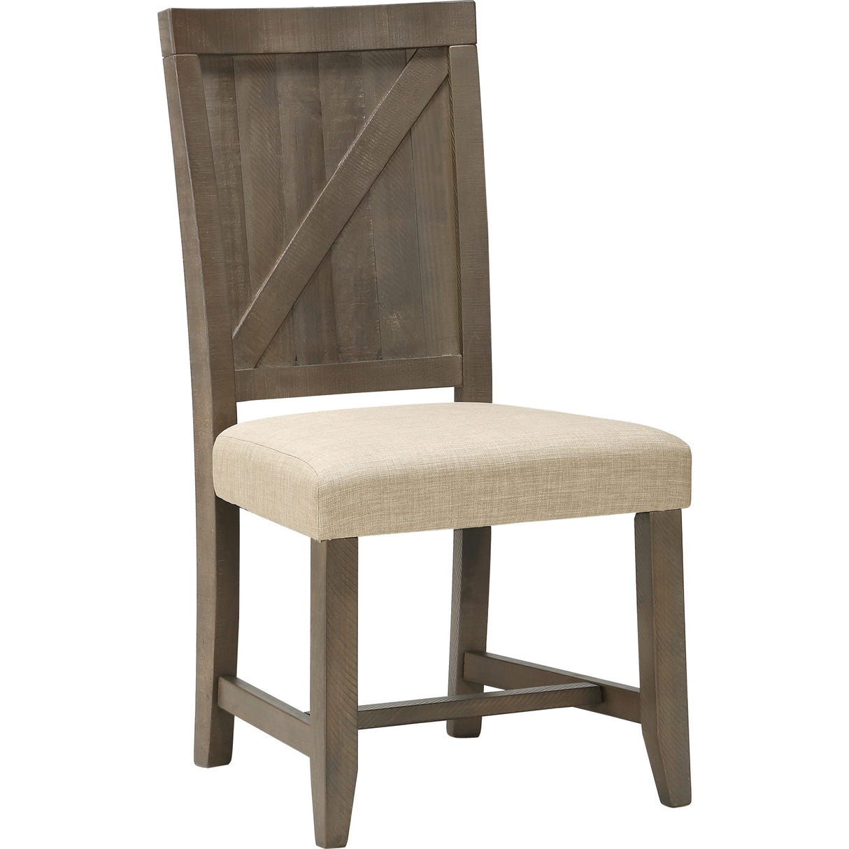 Taryn Wood Chair in Rustic Grey