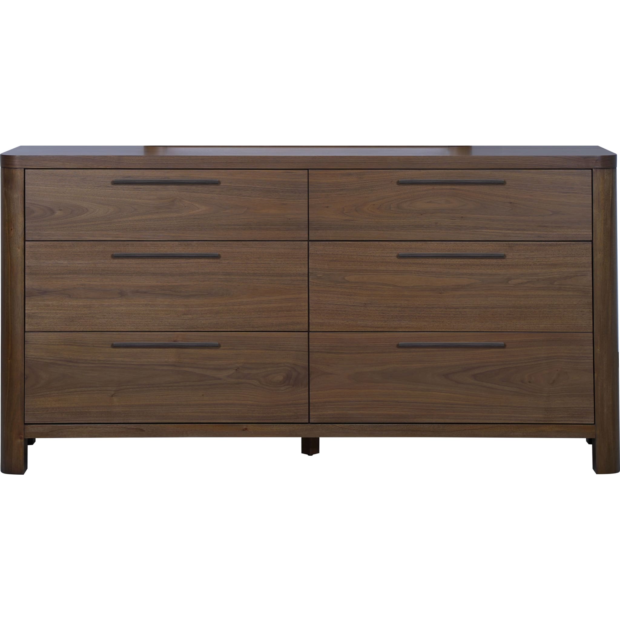 Totes Six Drawer Dresser in English Walnut