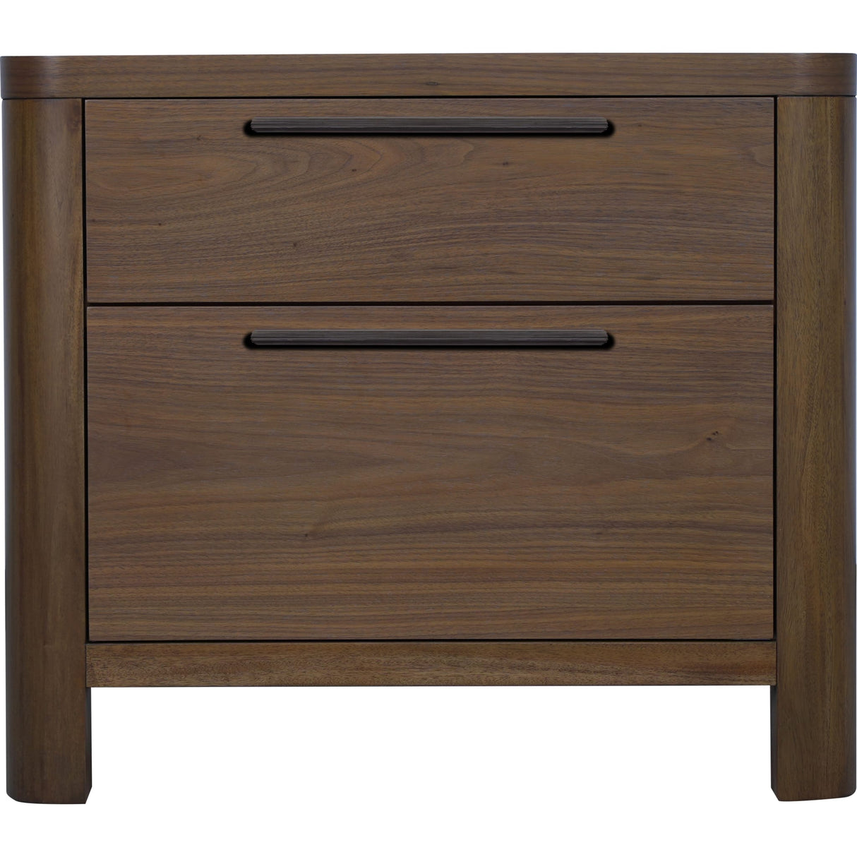 Totes Two Drawer Nightstand in English Walnut
