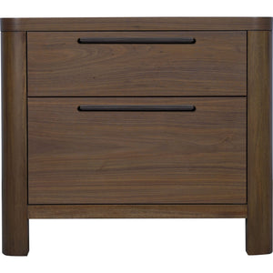Totes Two Drawer Nightstand in English Walnut