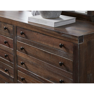 Townsend Eight Drawer Solid Wood Dresser in Java (2024)