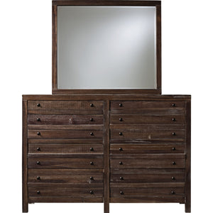 Townsend Eight Drawer Solid Wood Dresser in Java (2024)