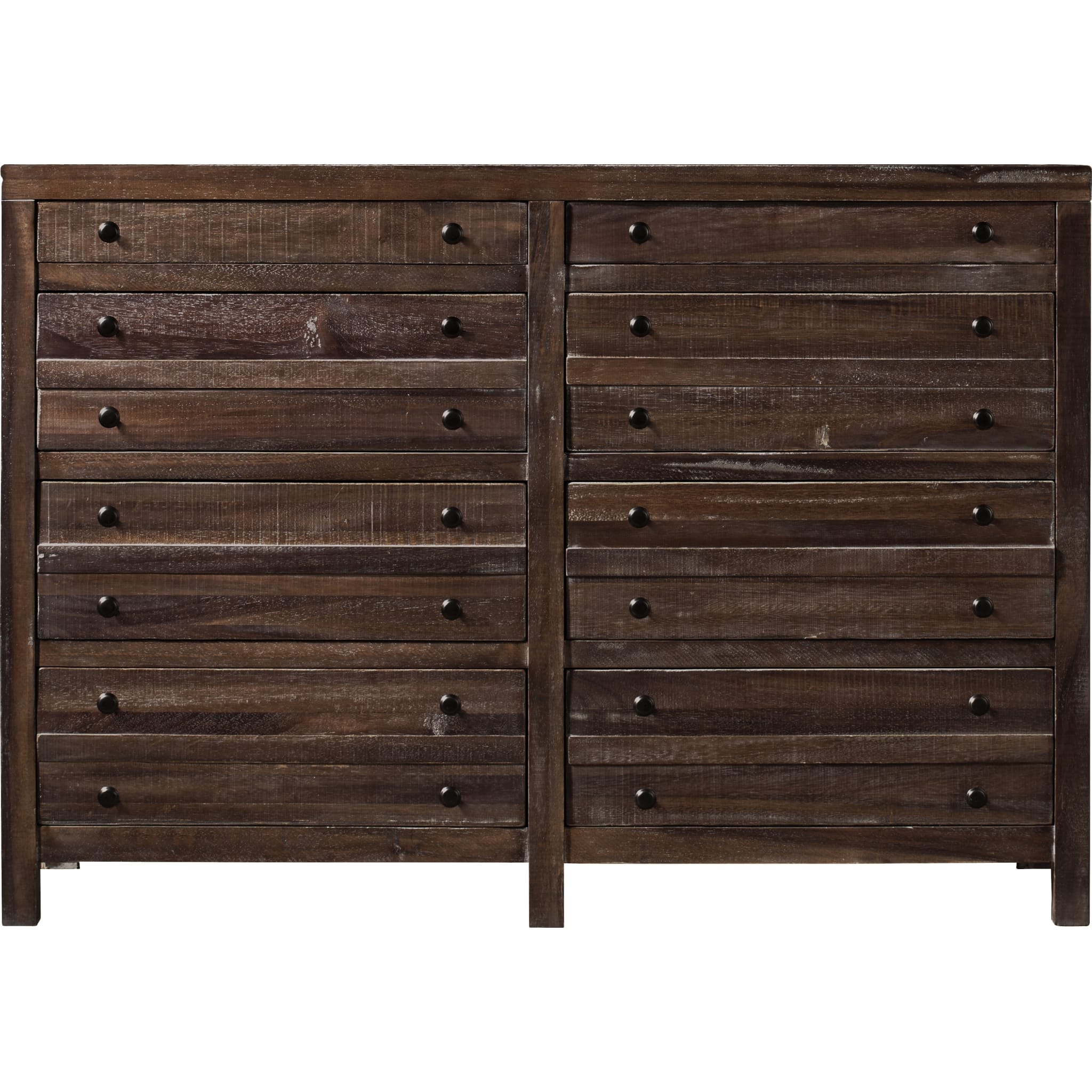 Townsend Eight Drawer Solid Wood Dresser in Java (2024)