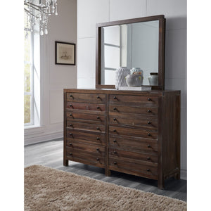 Townsend Eight Drawer Solid Wood Dresser in Java (2024)