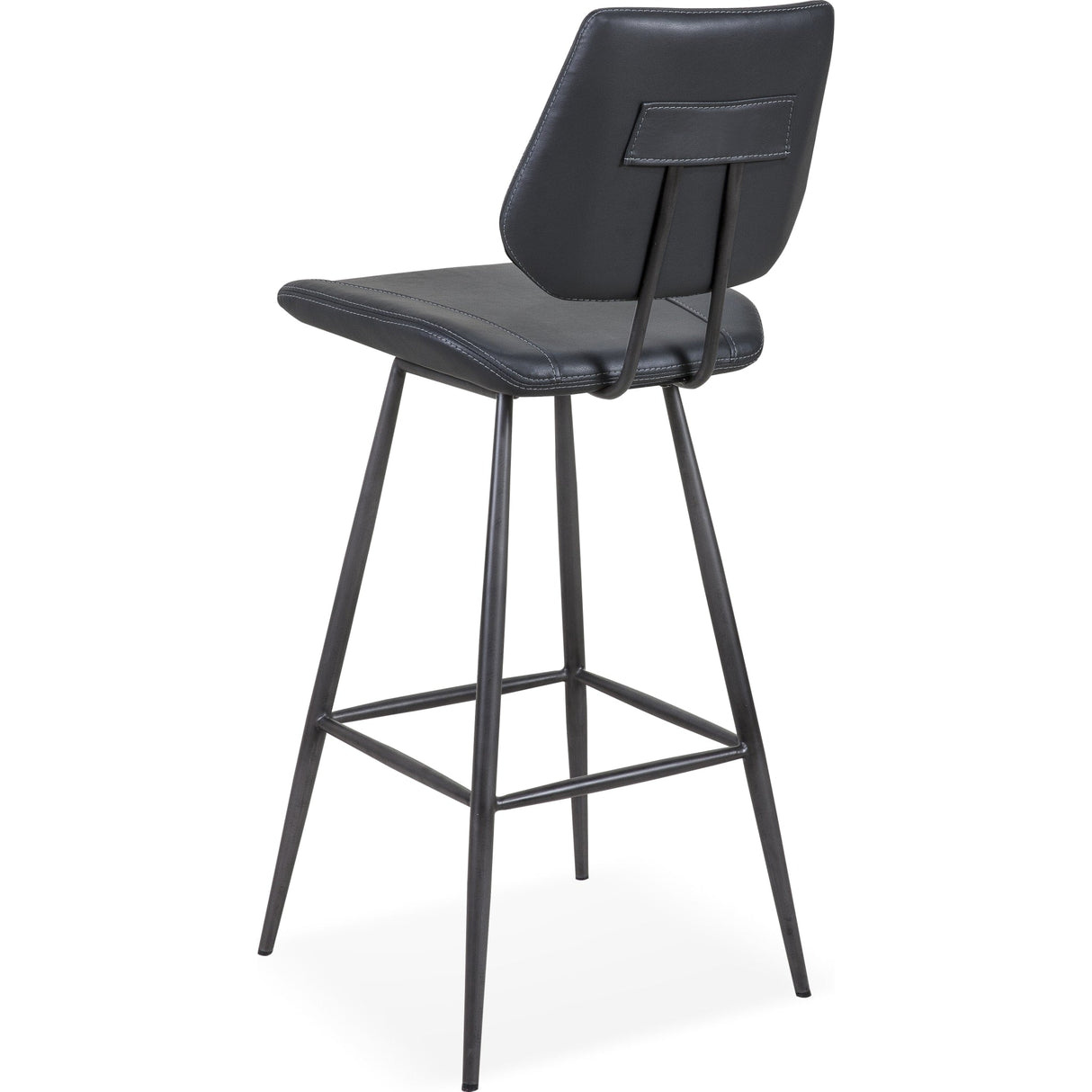 Vinson Modern Swivel Bar Stool in Cobalt