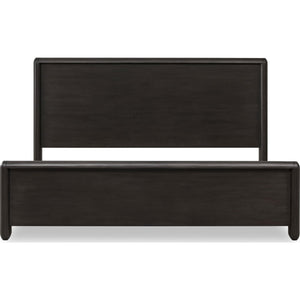 Xolani Acacia Wood Platform Bed in Jaguar