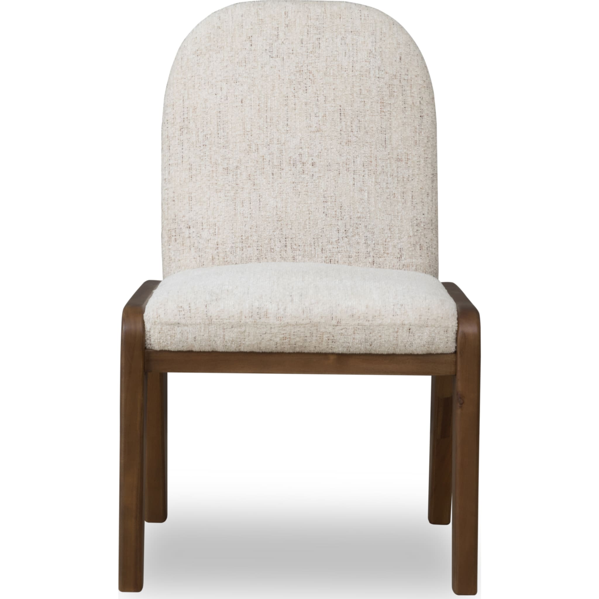 Xolani Chenille Upholstered Dining Chair in Chinchilla and Impala