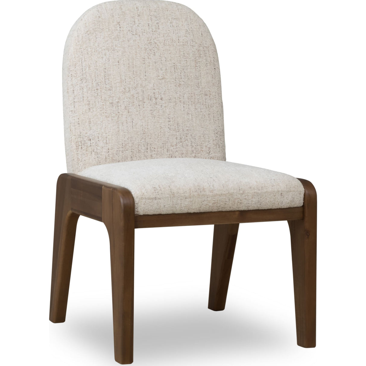 Xolani Chenille Upholstered Dining Chair in Chinchilla and Impala