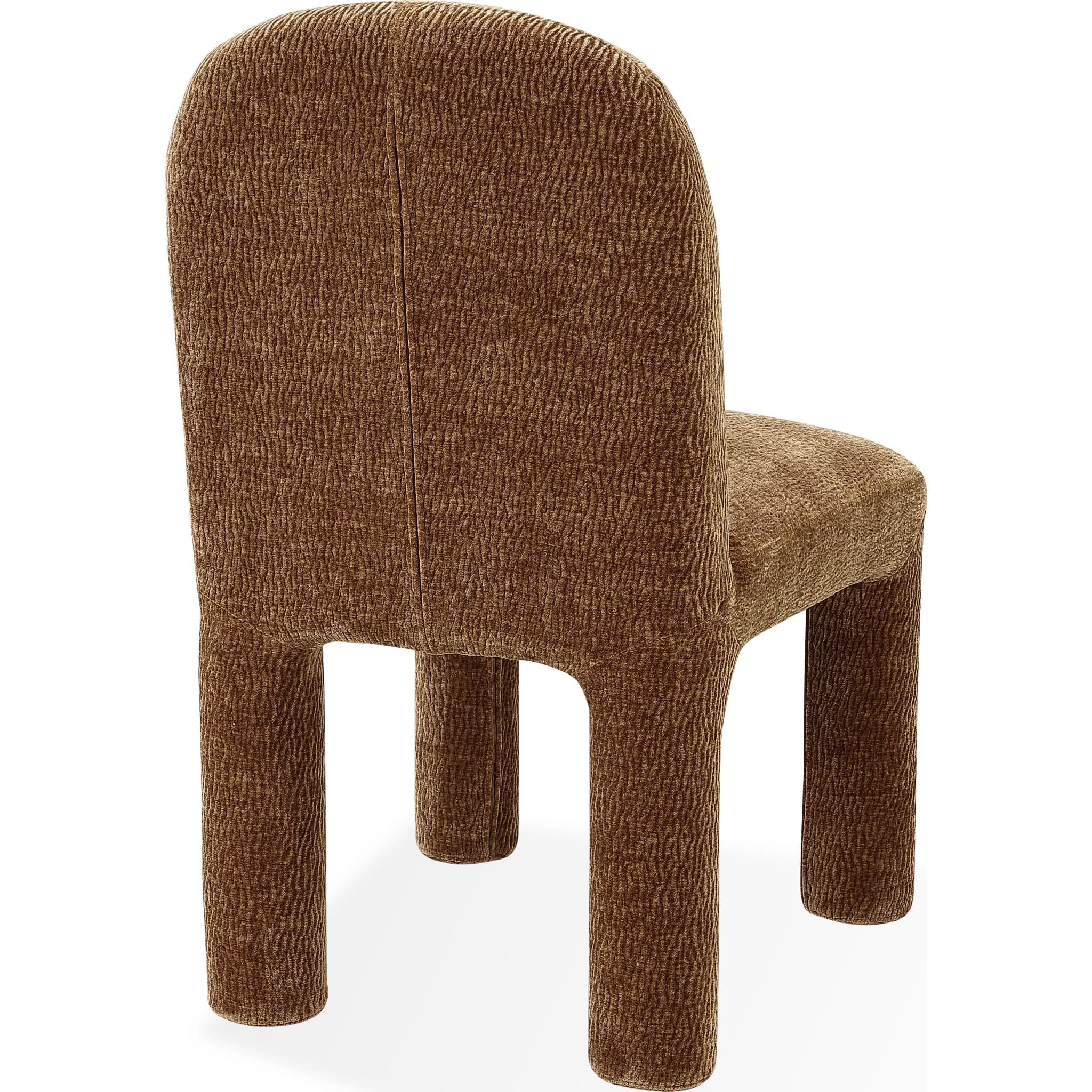 Xolani Fully Upholstered Dining Chair in Amber Sand Chenille