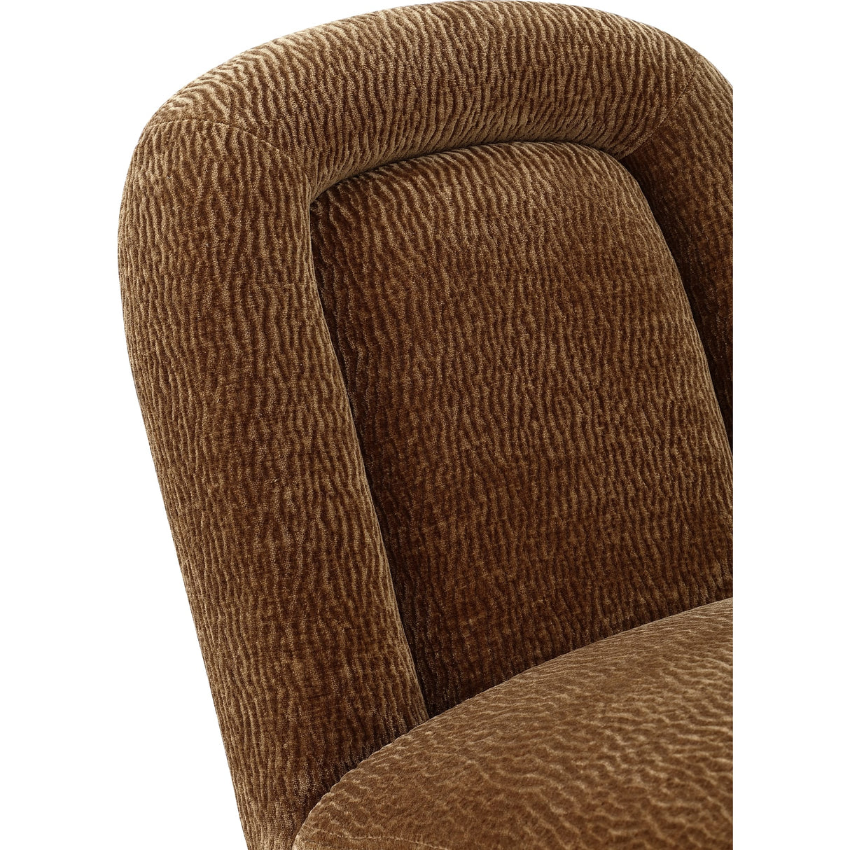 Xolani Fully Upholstered Dining Chair in Amber Sand Chenille
