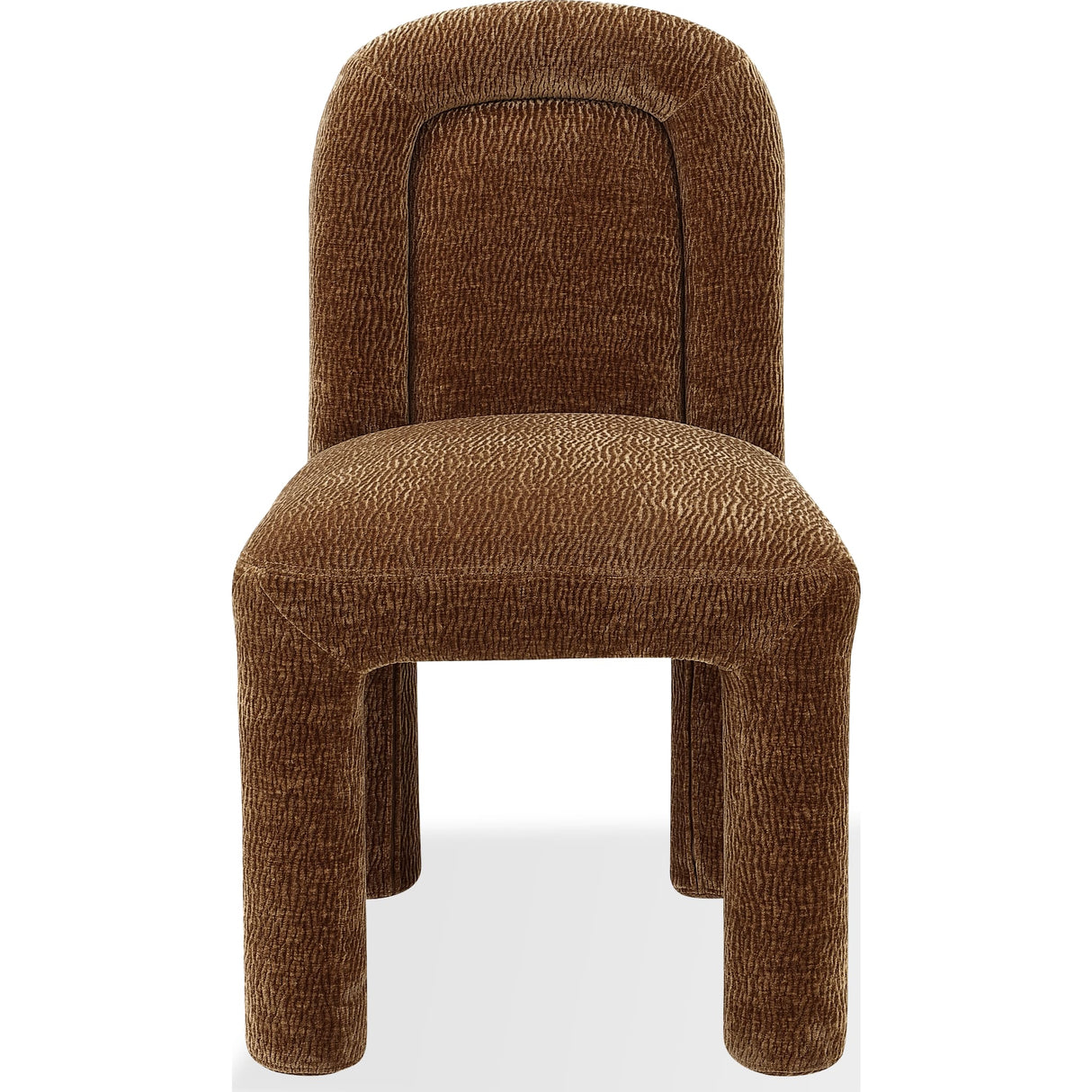Xolani Fully Upholstered Dining Chair in Amber Sand Chenille