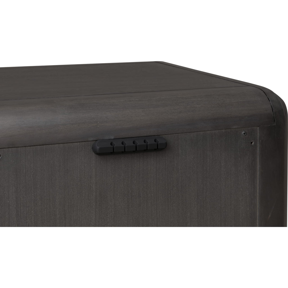 Xolani One Drawer Acacia Wood Nightstand in Jaguar