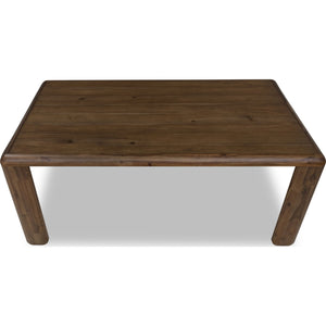 Xolani Rectangular Acacia Wood Leg Table in Impala