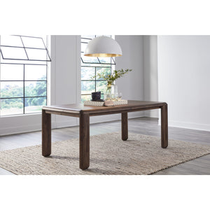 Xolani Rectangular Acacia Wood Leg Table in Impala