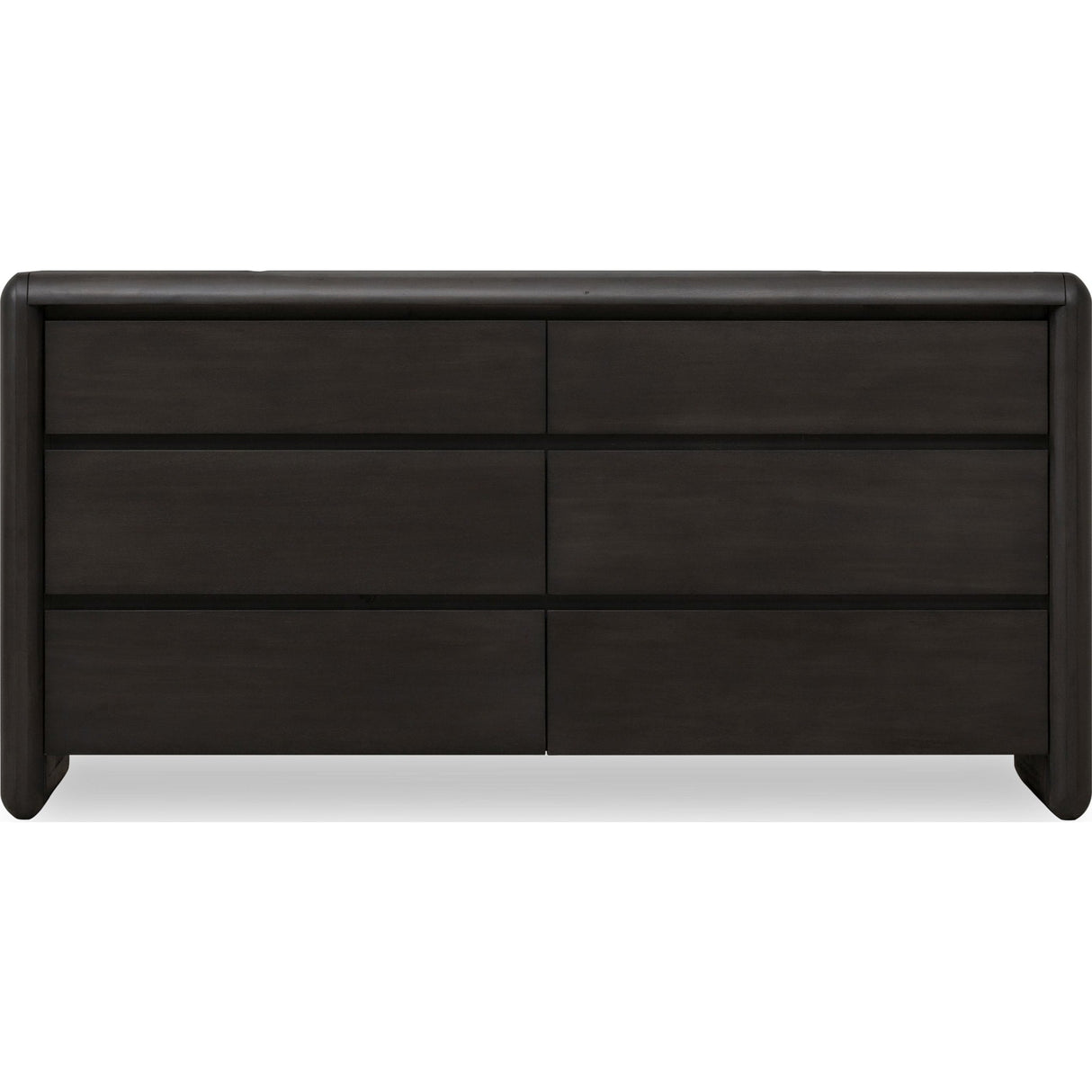 Xolani Six Drawer Acacia Wood Dresser in Jaguar
