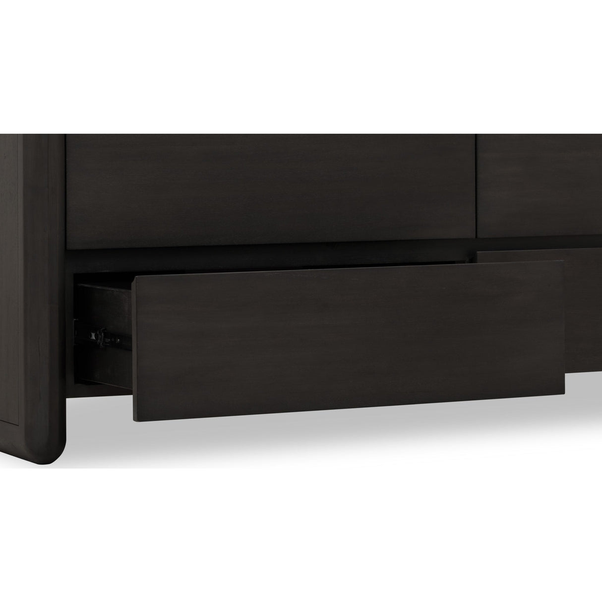 Xolani Six Drawer Acacia Wood Dresser in Jaguar