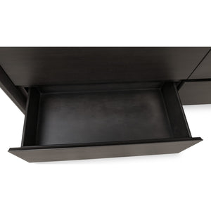 Xolani Six Drawer Acacia Wood Dresser in Jaguar