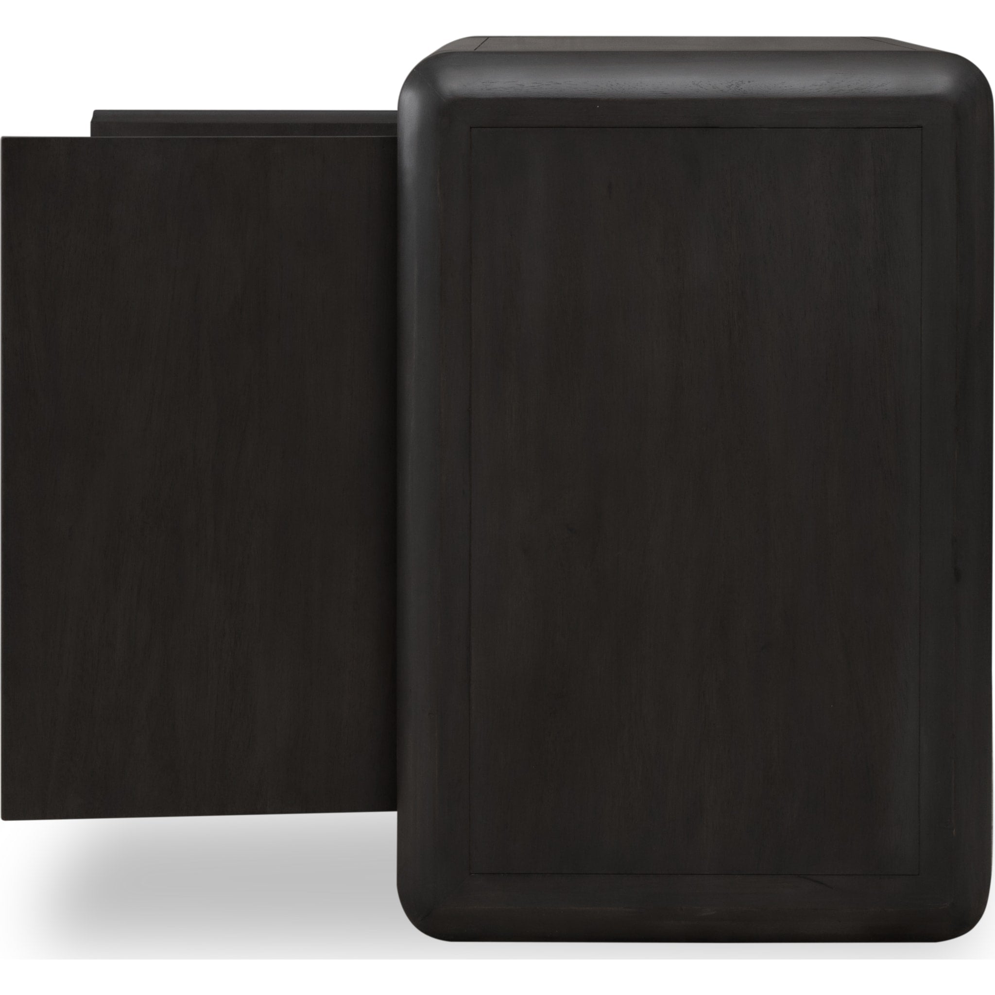 Xolani Two Door Acacia Wood Cabinet in Jaguar