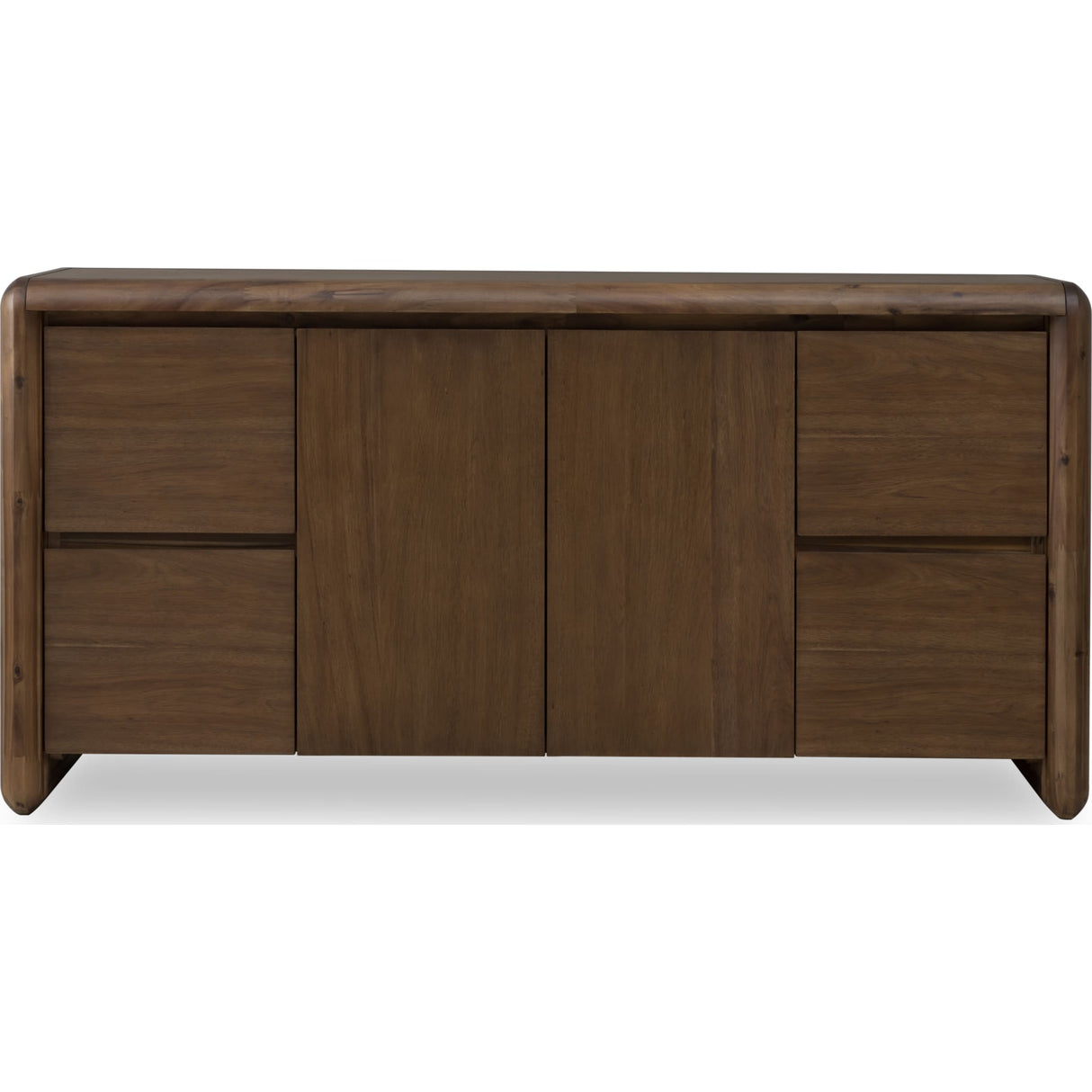 Xolani Two Door Four Drawer Acacia Wood Sideboard in Impala