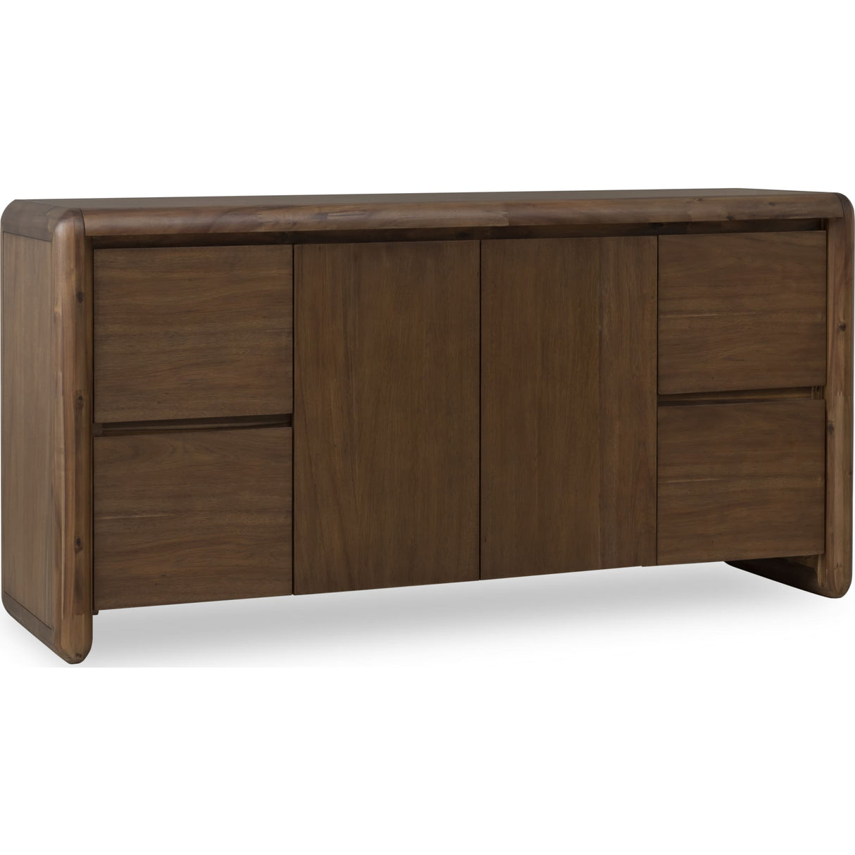 Xolani Two Door Four Drawer Acacia Wood Sideboard in Impala