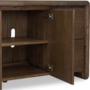 Xolani Two Door Four Drawer Acacia Wood Sideboard in Impala