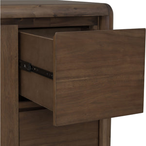 Xolani Two Door Four Drawer Acacia Wood Sideboard in Impala