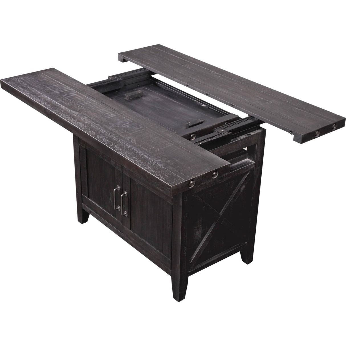 Yosemite Counter Height Rectangular Extension Table in Cafe