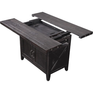 Yosemite Counter Height Rectangular Extension Table in Cafe