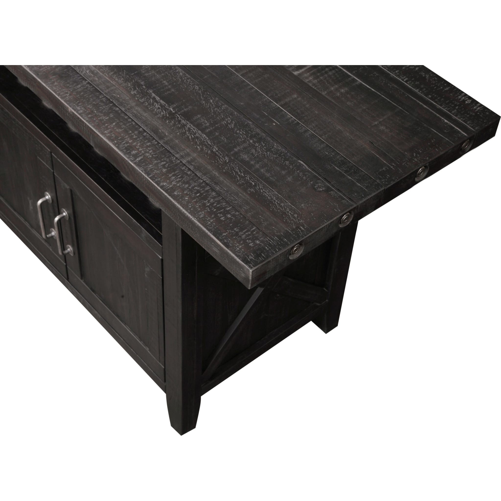 Yosemite Counter Height Rectangular Extension Table in Cafe