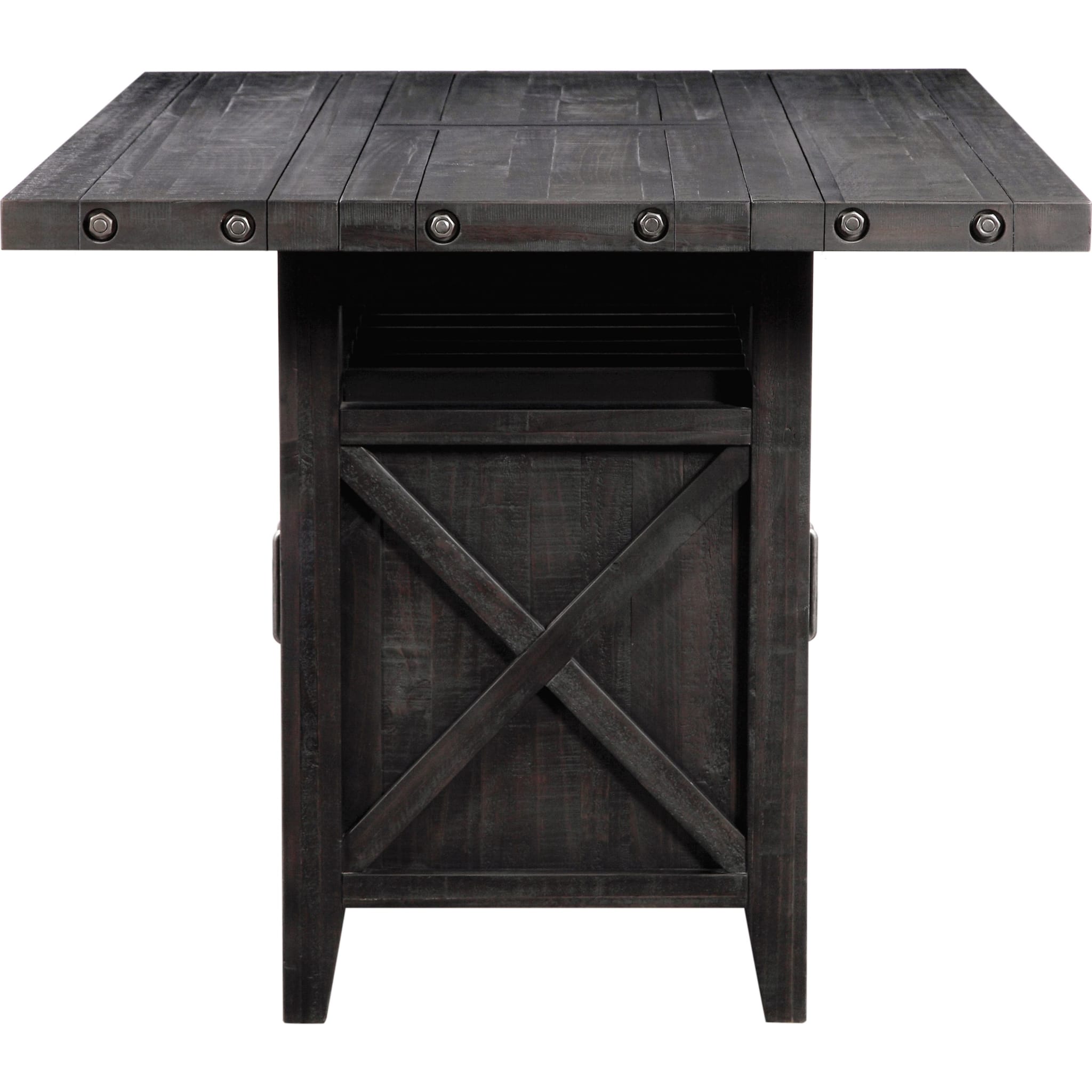 Yosemite Counter Height Rectangular Extension Table in Cafe