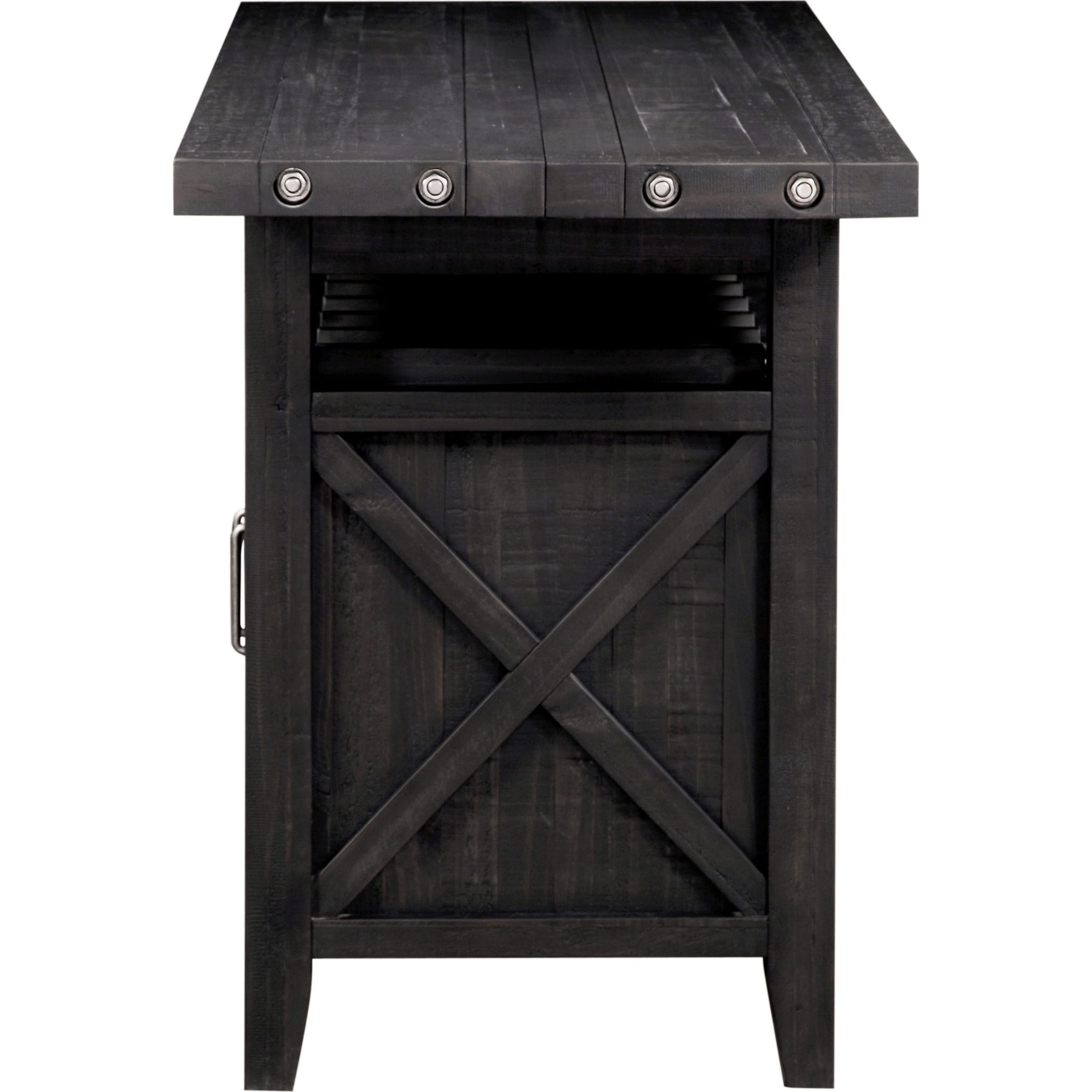 Yosemite Counter Height Rectangular Extension Table in Cafe