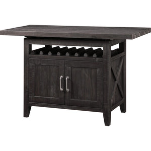 Yosemite Counter Height Rectangular Extension Table in Cafe