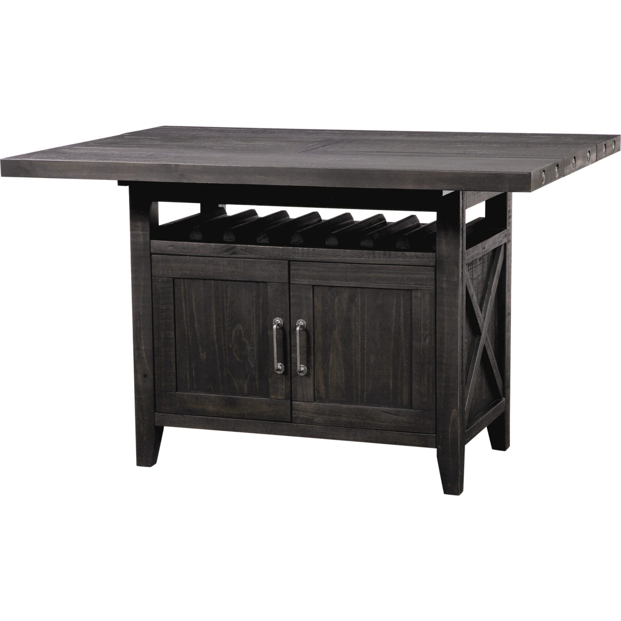 Yosemite Counter Height Rectangular Extension Table in Cafe