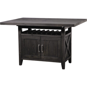Yosemite Counter Height Rectangular Extension Table in Cafe