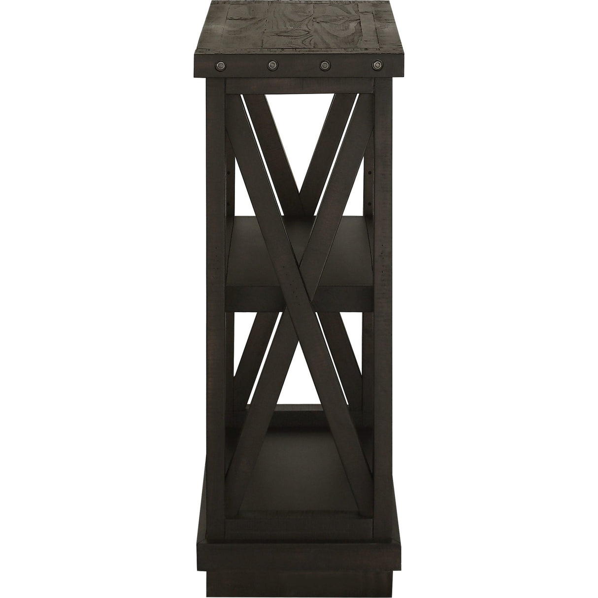 Yosemite Solid Wood 36x39 inch Bookshelf in Cafe